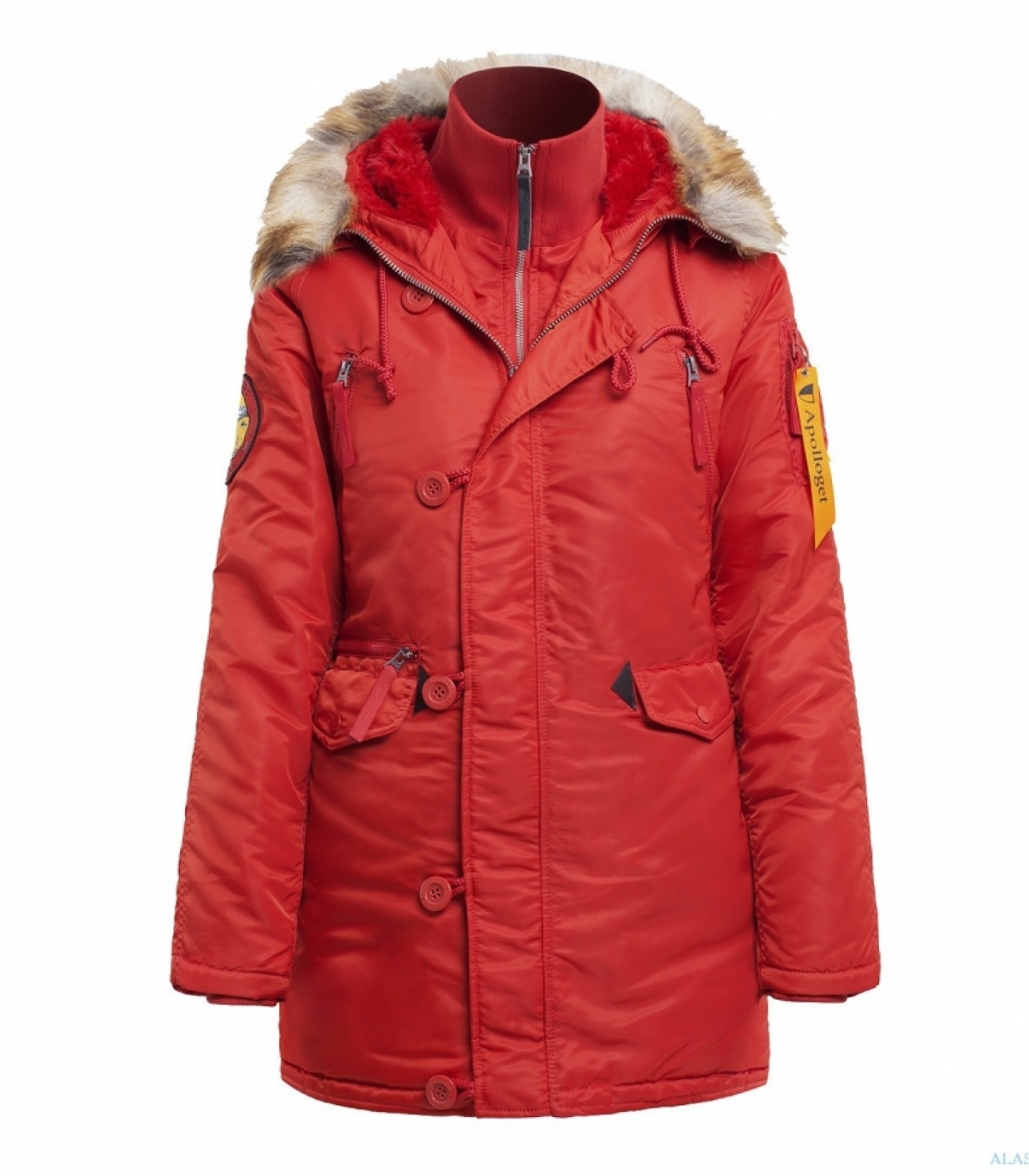 Женская куртка Аляска HUSKY WOMAN`S REDWINE/REDWINE