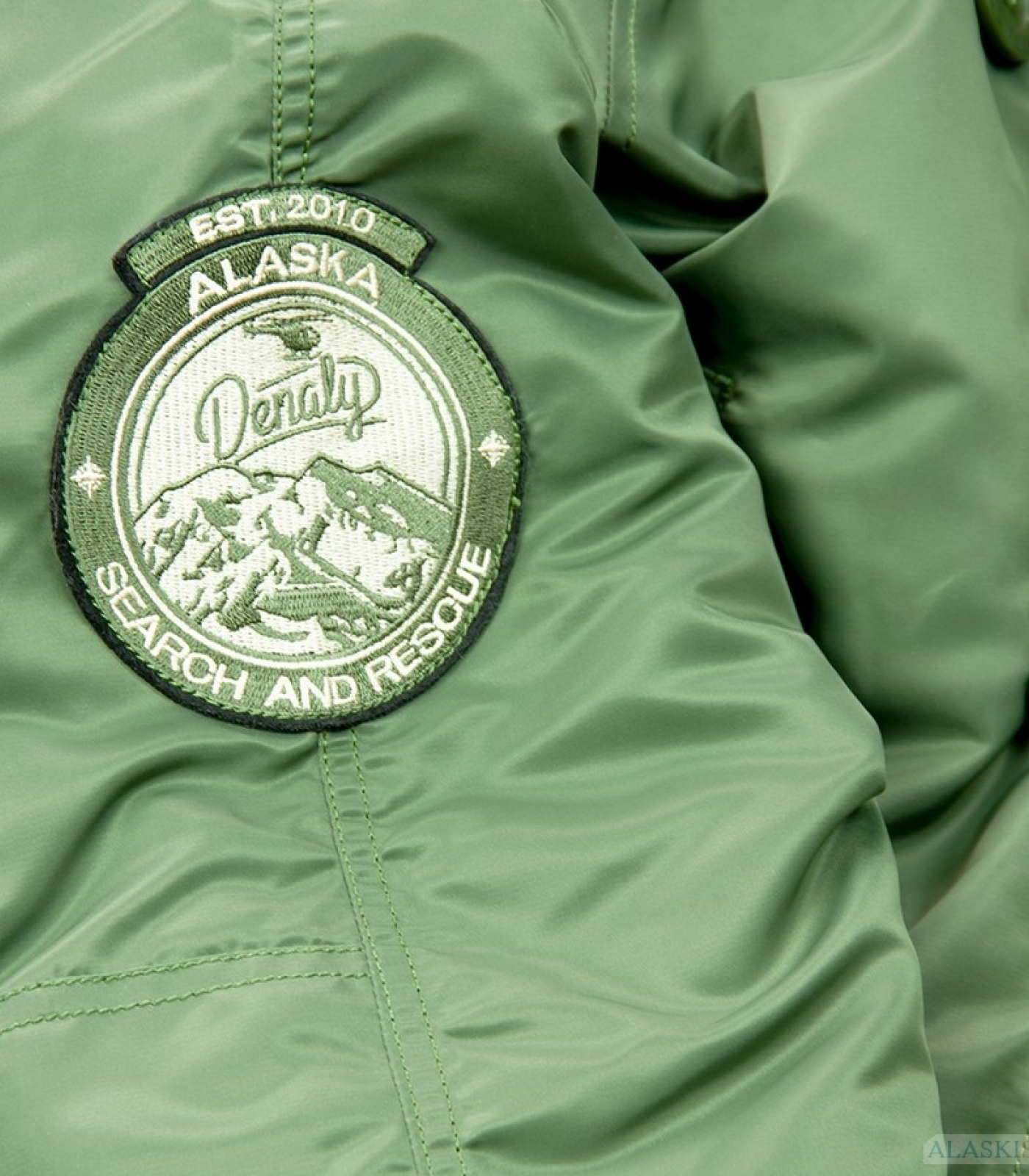 Женская куртка Аляска HUSKY WOMAN`S GREEN/GREEN