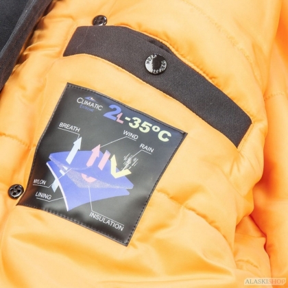 Аляска N3B OXFORD 2.0 COMPASS BLACK/ORANGE