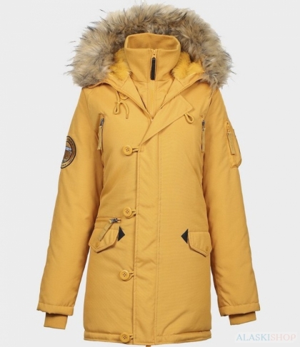 Женская куртка Аляска WOMAN`S OXFORD GOLDEN GLOW