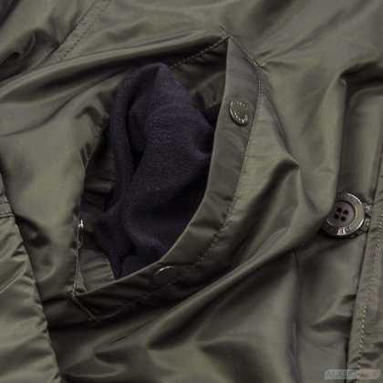 Аляска укороченная N3B HUSKY SHORT REP.GREY/ORANGE