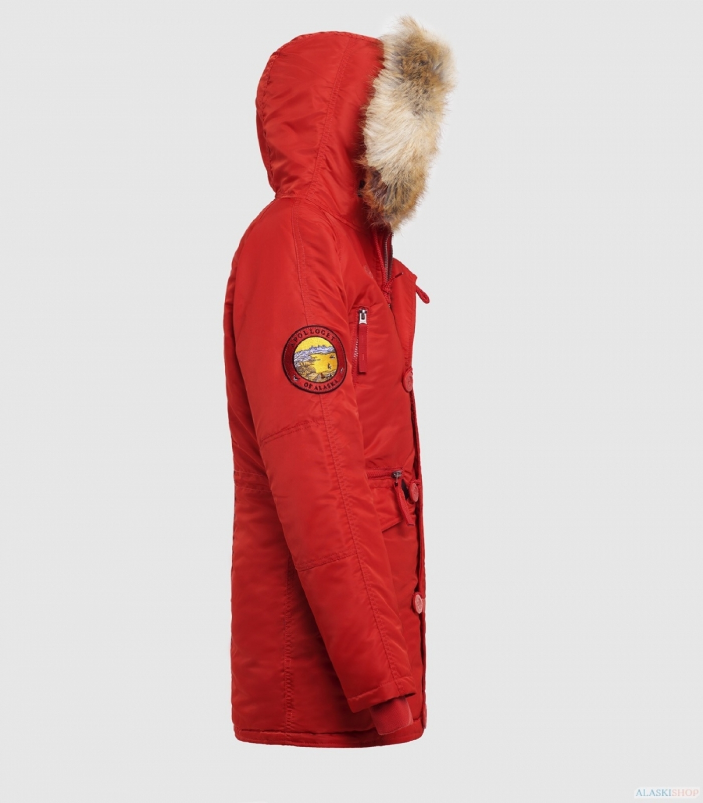 Женская куртка Аляска WOMAN`S REDWINE/REDWINE